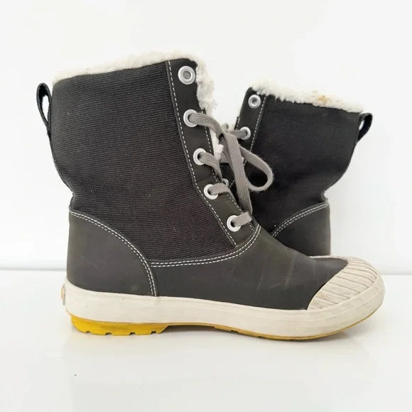 Keen Women’s Elsa Lace Up Waterproof Boots Olive Green Size 6 - Picture 6 of 11